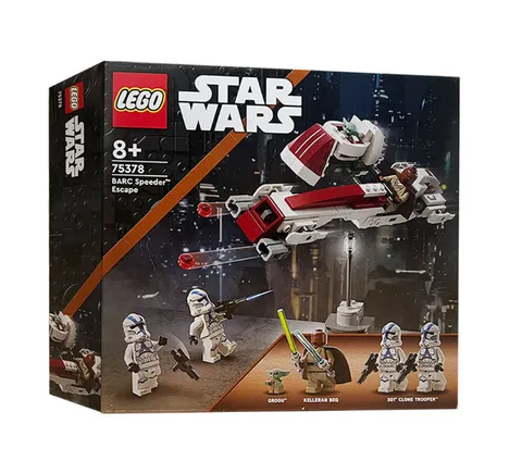 LEGO 75378 Star Wars BARC Speeder Escape Kelleran Beq Grogu New Sealed Box