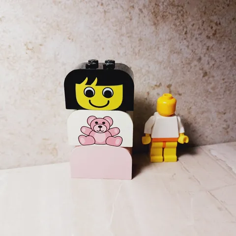 LEGO Toddler Figure Fun Big Kid Great for Girl Baby Shower Gift Cake Topper Bear