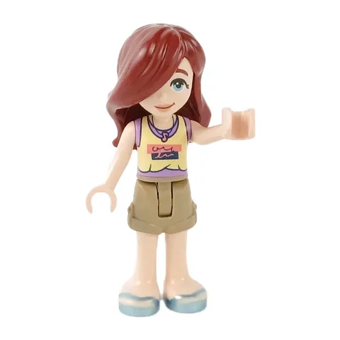 LEGO® Friends PAISLEY Minifigure™ Minidoll Medium Lavender Tank Top frnd0817