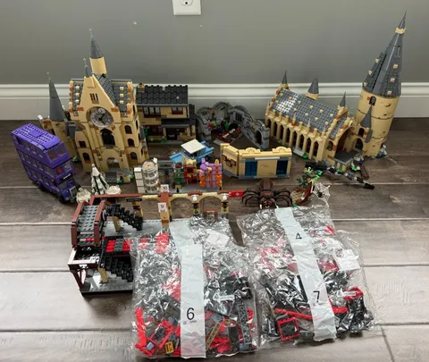 LEGO Harry Potter Huge Lot 75954 75948 75968 75957 40289 + No Minifigures *READ*