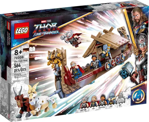 Lego Marvel (76208) Thor Love and Thunder The Goat Boat | New & Sealed | Retired
