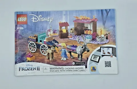 Lego 41166 Disney Frozen II Elsa's Wagon Adventure Instruction Manual Only 2019