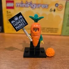 Lego Carrot Mascot - CMF Series 24 - Collectible Minifigure - COMPLETE