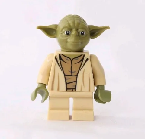 LEGO Star Wars Yoda Minifigure Olive Green  sw1288 - 75360