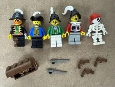 LEGO 6204 Private Buccaneers 100% Complete: No Box or Manual 