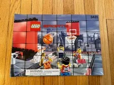 Lego Sports Street Ball 2 vs. 2 (3431) Instruction Booklet Only