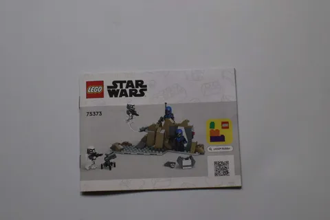 LEGO® Star Wars™ 75373 Ambush on Mandalore™ Battle Pack Instruction Manual Only!