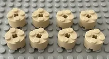 LEGO Tan 2x2 Round Brick With Axle Hole