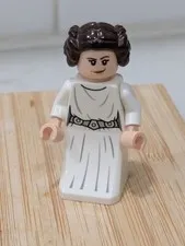 LEGO® Star Wars Princess Leia Minifigure White Dress Outfit 75301 75244 sw1036