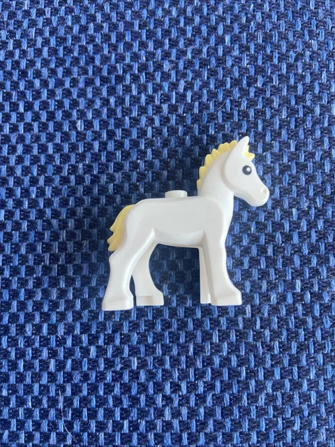 Small White Lego Horse