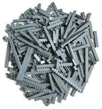 Lego Dark Bluish Gray Bulk Lot of 355pcs 1X3 1X4 1X6 1X8 etc Bricks