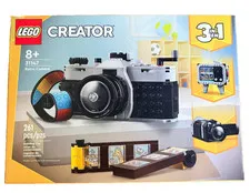 LEGO CREATOR: Retro Camera (31147) 3 in 1 New In Sealed Box