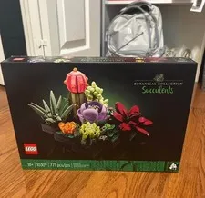 LEGO Botanical Collection Succulents 10309 Complete Set 771 pcs 18+