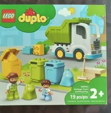 LEGO DUPLO: Garbage Truck and Recycling 10945 Retired Complete with Box & Manual