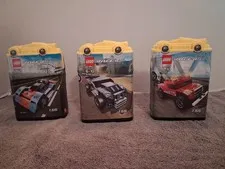 Lego Racers Sets 8193, 8194, 8195 - All 3 Sealed