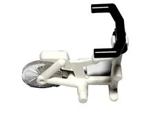 Lego Minifigure Exercise Bike Friends Mini Doll Gym 50015 White Accessory