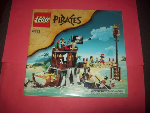 LEGO INSTRUCTION MANUAL # 6253  PIRATES -SHIPWRECK HIDEOUT