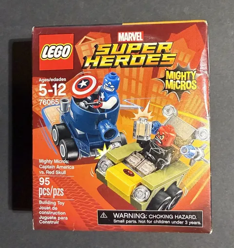 LEGO Marvel: Mighty Micros: Captain America Vs. Red Skull (76065) - NEW IN BOX