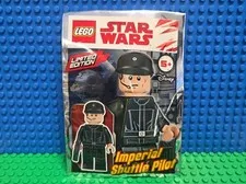 LEGO Imperial Shuttle Pilot Minifigure Star Wars sw0802 911832 CMF Lot Rare HTF 