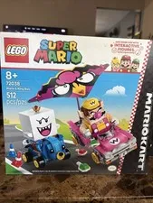 Lego Super Mario Kart Wario & King Boo