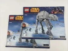 LEGO STAR WARS INSTRUCTION MANUAL ONLY Book 1 and 2 for 75054