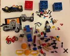 Lego Odds And Ends Pieces Harley davidson F1 car Wizard Duplo blocks