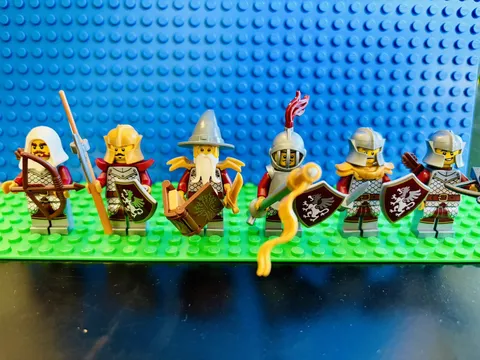 LEGO Griffin Knights - 6 Custom Minifigures - All NEW Parts Direct from LEGO 