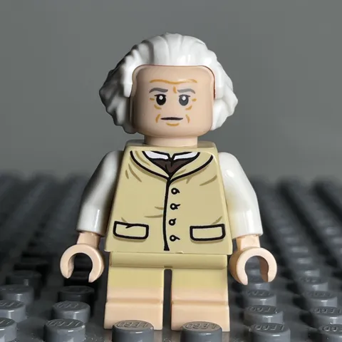 LEGO Lord of the Rings Bilbo Baggins Minifigure - lor117 - Set 10316 - 3D