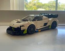 LEGO Speed Champions Koenigsegg Jesko 76900 Complete Set 280pc Retired NO BOX