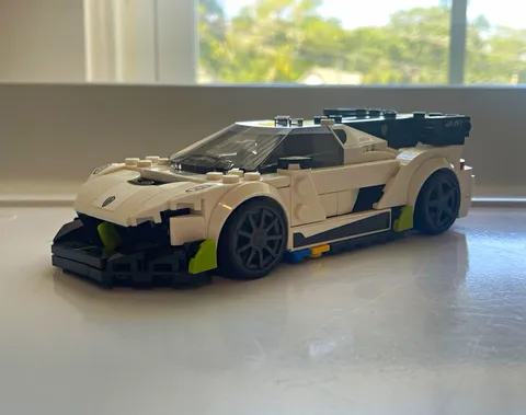 LEGO Speed Champions Koenigsegg Jesko 76900 Complete Set 280pc Retired NO BOX