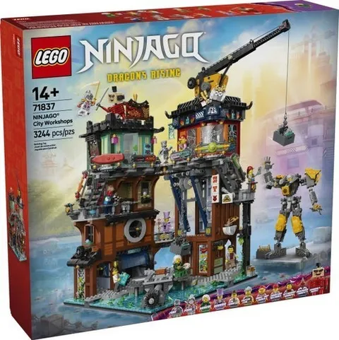 LEGO Ninjago NINJAGO City Workshops 71837 BRAND NEW SEALED