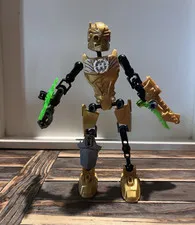 LEGO Bionicle/HERO Factory Mixed Parts Lot w/ Assembled Figures, Multicolor
