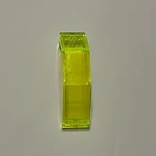 LEGO Panel 3 x 2 x 6 Part 2466 Trans-Neon Green Vintage Piece