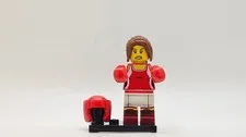 LEGO minifigure Kickboxer col16-8 col251 CMF Series 16 boxing gloves