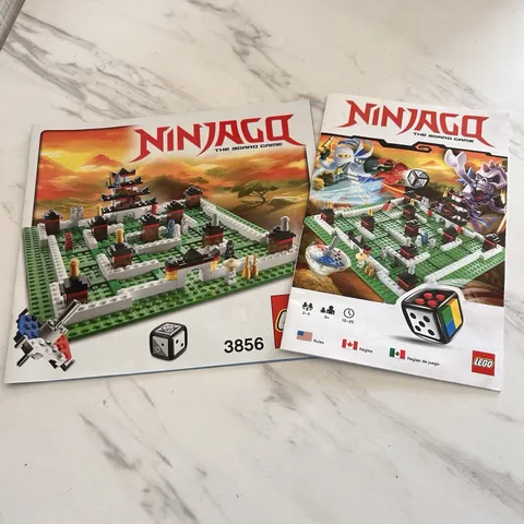 LEGO NINJAGO The Board Game Manuals Instructions 3856
