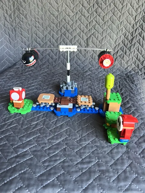 LEGO SUPER MARIO BOOMER BILL BARRAGE Expansion Set 71366 COMPLETE NO MANUAL/BOX