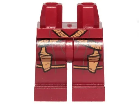 LEGO® 970c00pb1019 Hips and Legs with Medium Nougat Belt and Holsters Pattern