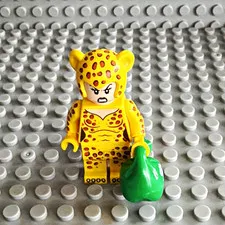 LEGO Leopard Costume Minifigure - Green Bag Accessory Plastic Figure