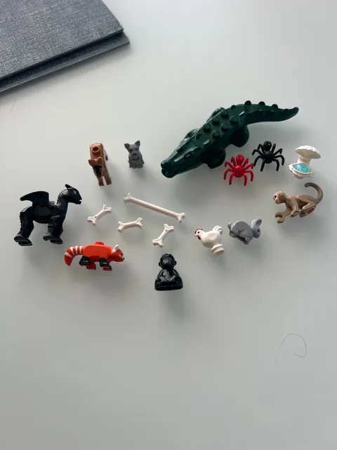 Lego animal minifigure lot