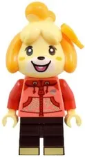LEGO® Minifig ani014 - Isabelle - Coral Hoodie