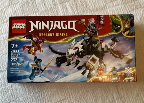 Lego Ninajago Dragons Rising Zilvar And Grimtak 