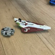 LEGO Star wars, mini millennium falcon  + Jedi starfighter. 