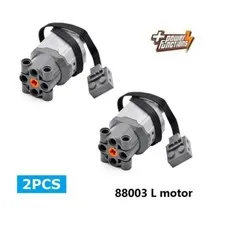 2PC L-Motor 88003 Power Functions For LEGO Electric Assembled Building Block Toy