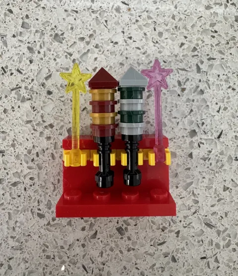LEGO HARRY POTTER 2023 ADVENT CALENDAR - # 6 MAGIC WAND DISPLAY LOOSE
