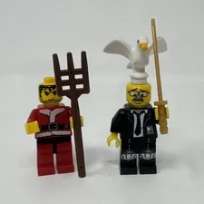 LEGO Minifigure Lot 2 Genuine Minifigs Assorted