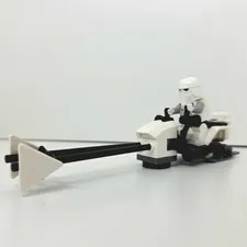 Lego Star Wars Snowtrooper Speeder Bike & Minifigure 7879 8084 Lot