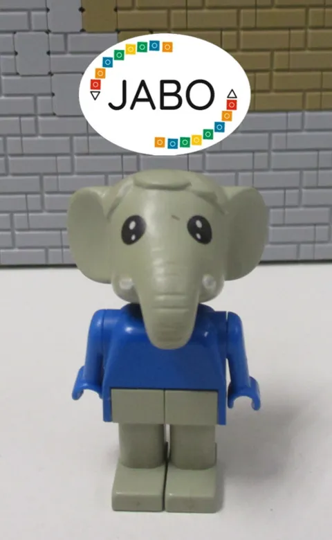 (E5/29) Lego Fabuland Figure fab5a Ernie Elephant 3706