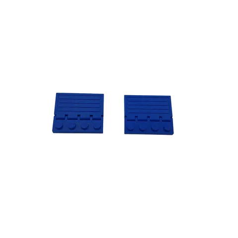 2 Lego® 9V RC TRAIN Railway Cargo Hinge Gate BLUE