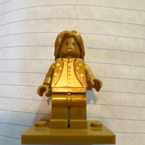 LEGO Harry Potter 20 Years Gold Minifigure Limited Edition Printed Back