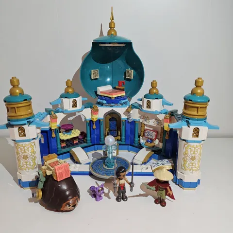 LEGO Disney Raya and the Heart Palace 43181 Incomplete 